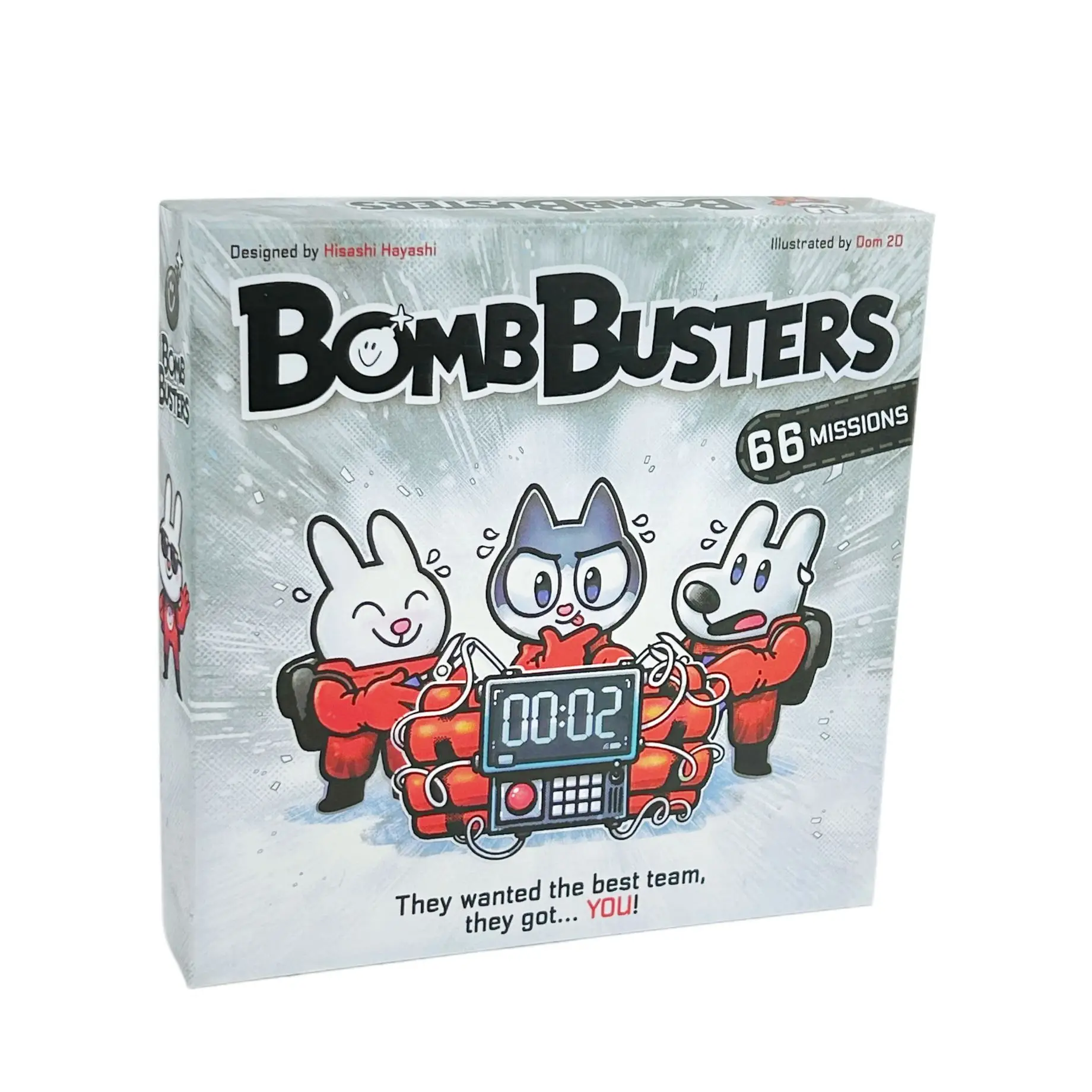 

Настольная игра Boom Buster Упрощенное совместное изменение, сотрудническая стратегия Веселая семейная игра для 2-5 игроков • Лучшая семейная игра