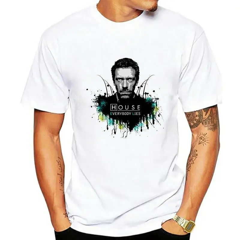 ¡Camiseta de Dr House para hombre, División Médica, inspirada en Everybody Lies!