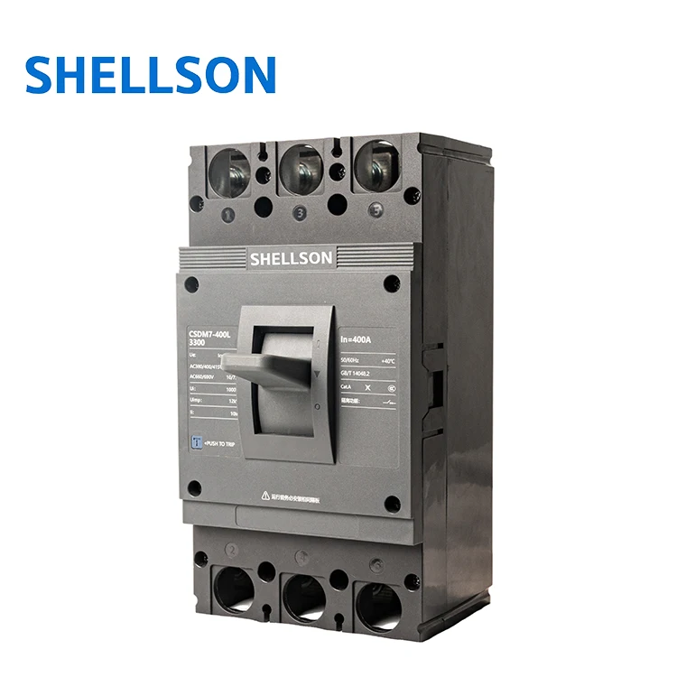 Plastic Shell Type Circuit Breaker MCCB 250A 315A 350A 400A Molded Case Circuit Breaker 3 Pole 350 Amp MCCB