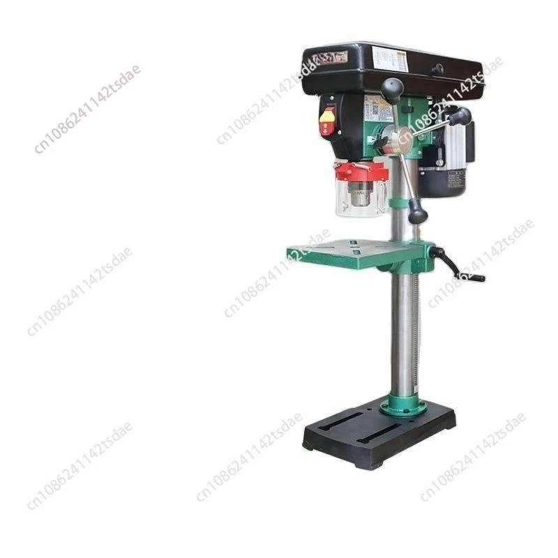 10 inch 220V 750W Speed Regulation Bench Drill High-precision With Laser HD2500Z Drilling Table Desktop Bench Drill B16 Collet