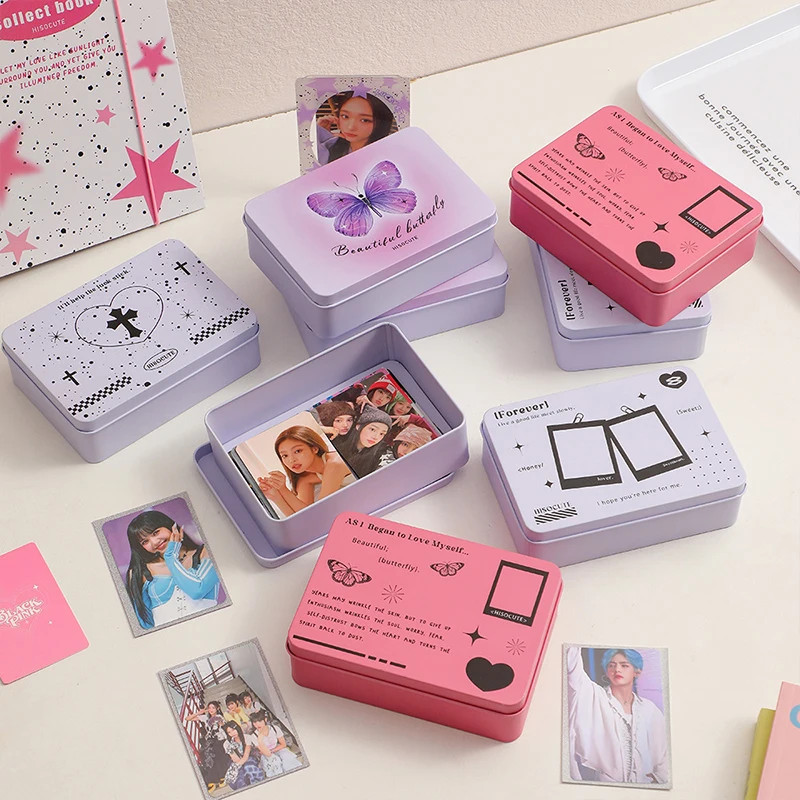 خمر الكرتون القصدير التخزين المنظم مختومة جرة صندوق التعبئة والمجوهرات المنظم المعادن تخزين علب المدرسة القرطاسية صندوق تخزين