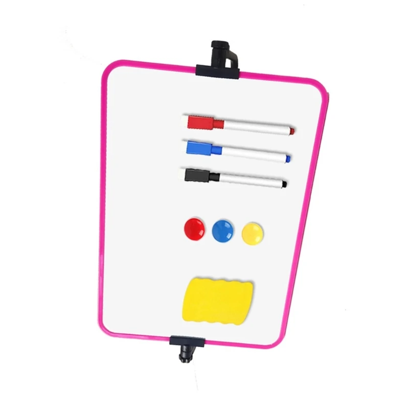 Een dubbelzijdig whiteboard met 4 magnetische witborden voor onderwijs en kantoorgebruik Y9RF