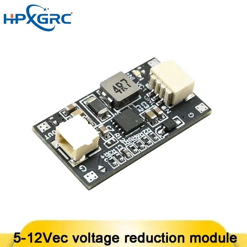 HPXGRC 5V 12V BEC Step Down Module, 8.4V-28V Input Wide Voltage for FPV Drone, with Solder Pad & Terminal Block