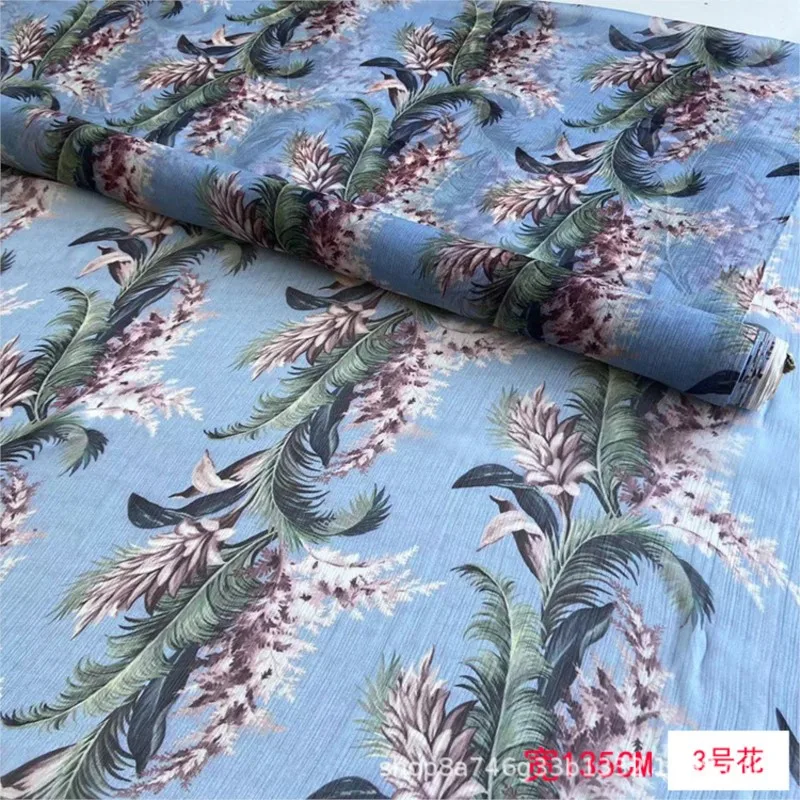 Robe écharpe en tissu georgette fluide en soie à motifs légers et transparents, vêtements de protection solaire