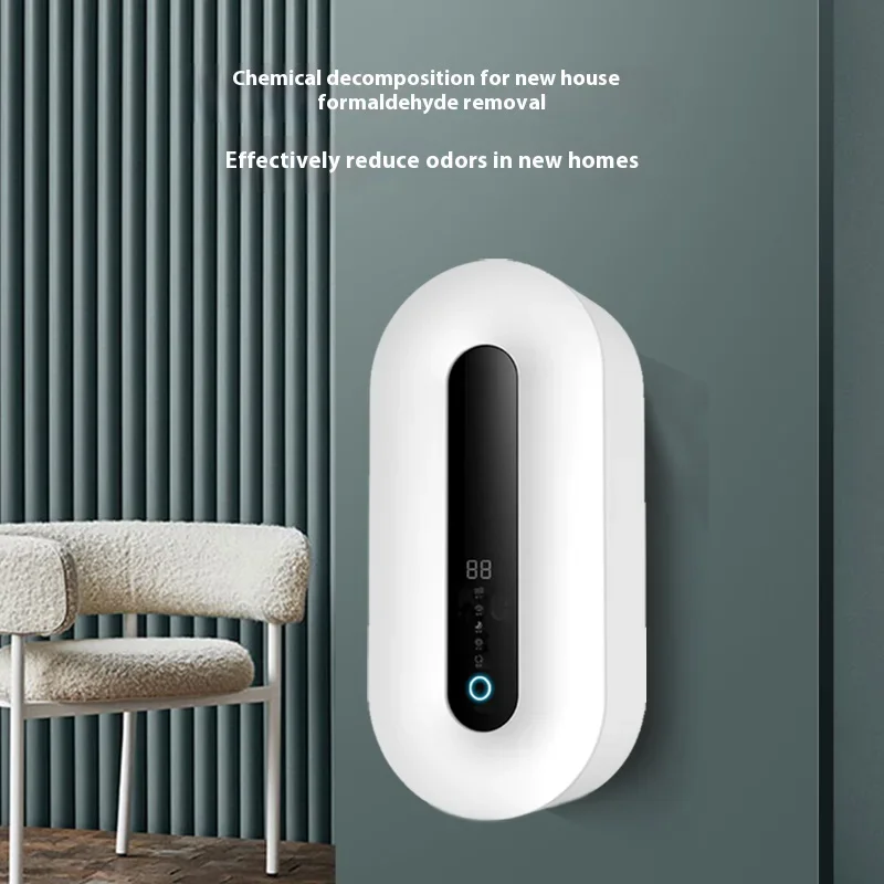 For Home Air Conditioning Hole Ventilation Air Purifier Formaldehyde Removal Efficient Filtration Wall-Mounted Fresh Air System