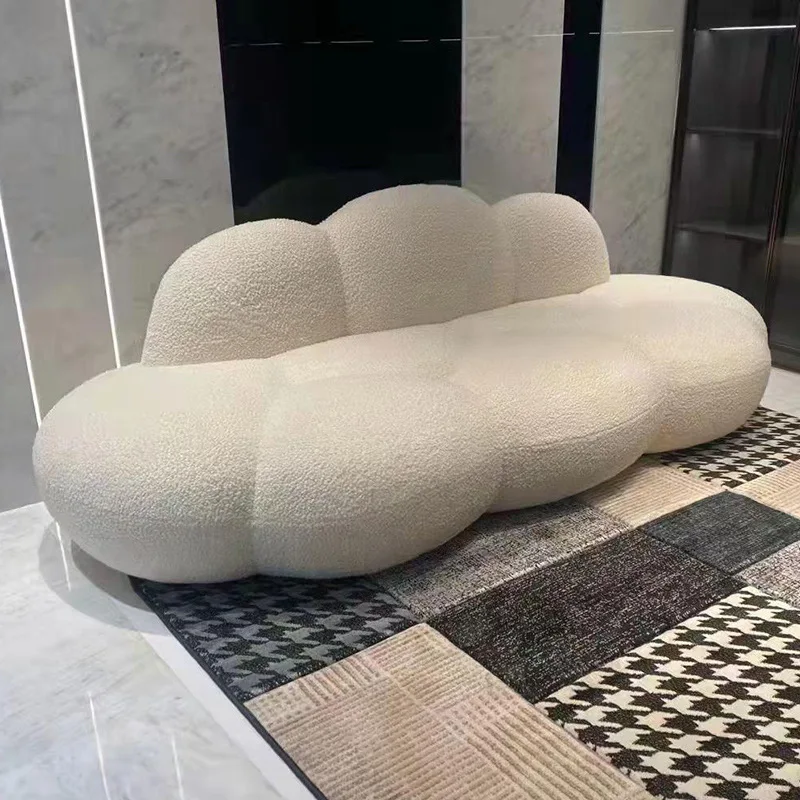 LX fabric sofa living room modern simple special-shaped creative personalized cloud sofa