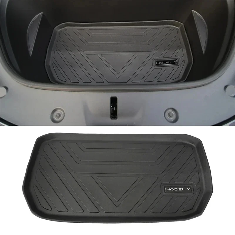 Front Rear Trunk Mat for Tesla Model 3 Y Storage Box Mats TPE Waterproof Wearable Protective Pads Modely Model3 Car Accessories