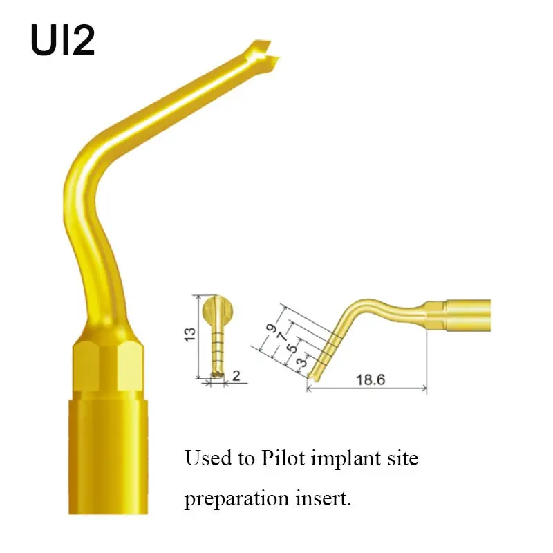 VVDental Piezosurgery Tip For Bone Cutting /Sinus lifting/Implant And Exelcymosis Dental Surgery Tip Fit Mectron And Woodpecker