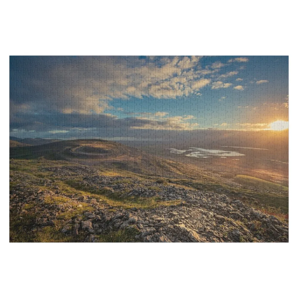 Mullaghmore, County Clare - Irish Landscape Jigsaw Puzzle Personalized Name Custom Child Wooden Jigsaws For Adults Puzzle