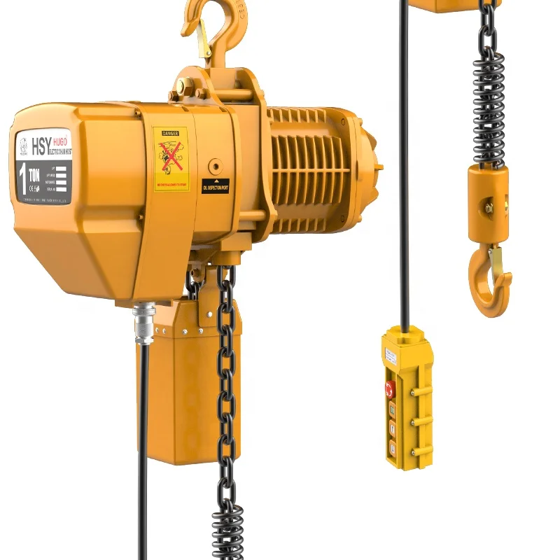 Chain Hoist Electr Small Electric Cable Pulley 1 Ton Engine Hoist