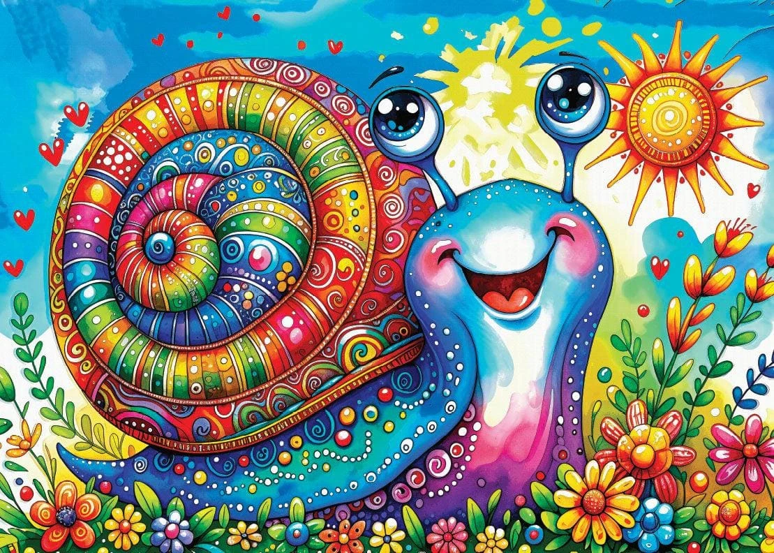 quebra-cabeca-de-1000-pecas-animais-coloridos-quebra-cabeca-de-cenario-com-caracois-decoracao-para-casa-jogo-para-adultos-diversao-em-familia-brinquedos-educativos