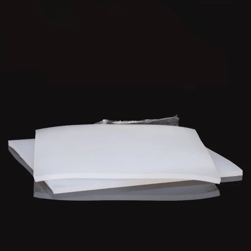 1mm/2mm/3mm Silicone Sheet Translucent  Rubber Sheet 1000mmx1000mm Rubber sheet