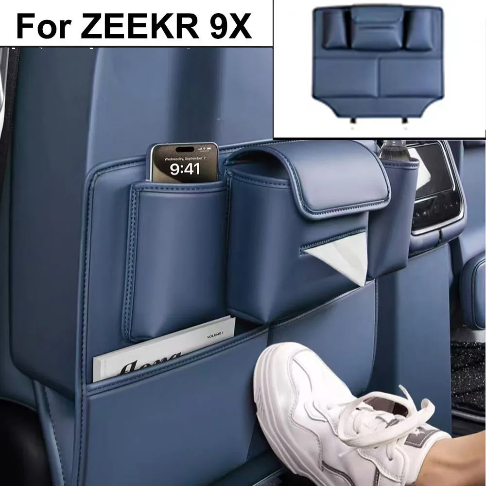 

Fit For ZEEKR 9X 2025 2026 Multi-Functional Seat Anti-Kick Pad Special Rear Row Protection Pad for Cars