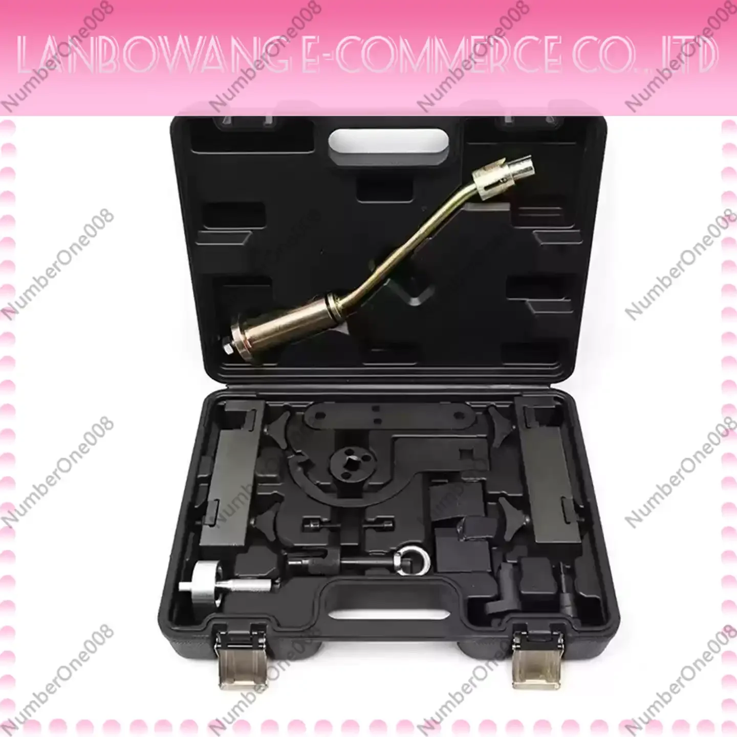 Engine Timing Tool Kit fit for Land Rover Range Rover Jaguar 3.0 5.0 V8 Discovery 3 4 GasolineEngine Tool Camshaft Locking Tool