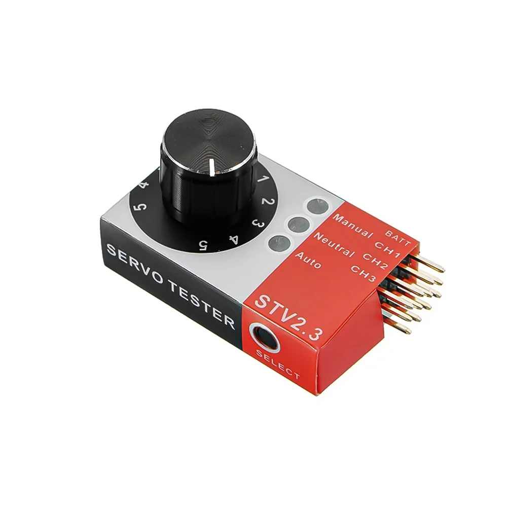 Servo Tester digitale/Tester di consistenza ESC Misurazione dello sterzo per FPV RC Elicottero Aereo Auto Servo Tester Strumento