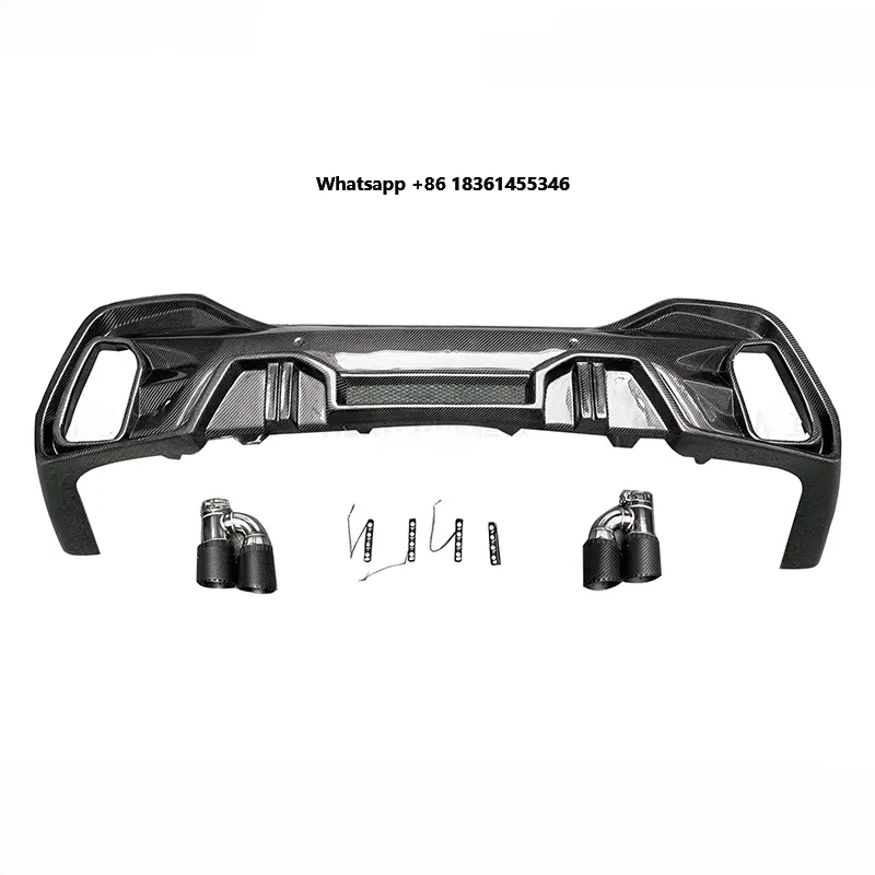 

Suitable for X6 G06 LD Model Rear Lip Carbon Fiber Rear Spoiler Rear Diffuser Body Kit Modification Car Accessories
