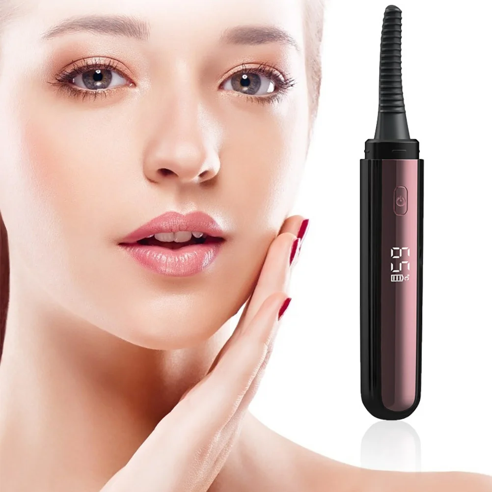 

1Set Rechargeable Eyelash Curler Electric Heated Quick Heating Makeup Tool Professional Eyelash Curling Clip Portable Travel