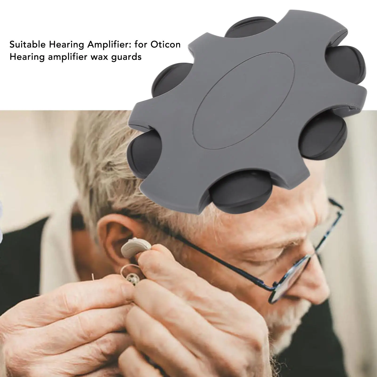 แผ่นกรองน้ำมันกันน้ำสำหรับเครื่องช่วยฟังโอติคอน - ตัวกรองเครื่องช่วยฟัง ง่ายต่อการเปลี่ยน