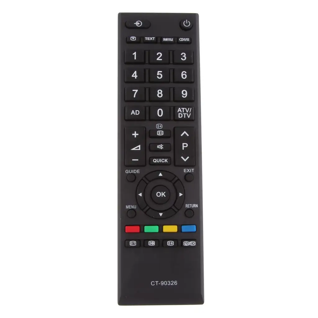 Replacement TV Remote Control for CT-9032, Black, 175 X 20 Mm image 5