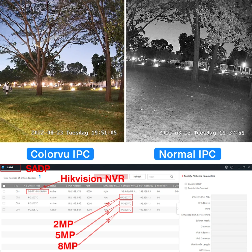 Совместимая IP-камера Hikvision, 5 МП, HD, 8 Мп, 4K