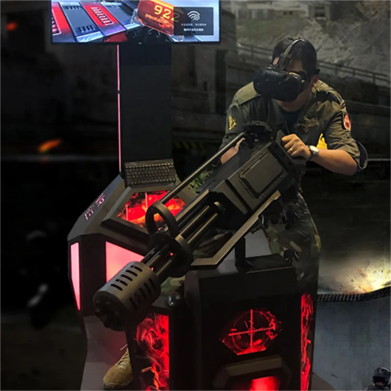 Vr Gun King Shooting Simulator Children's Favorite Stand-up Game To Simulate Real Shooting Experience Virtual Reality Theme Park