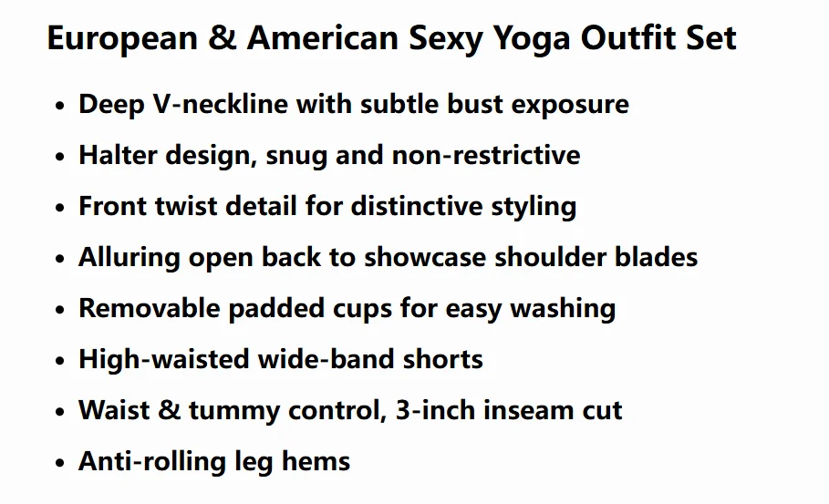Yoga-Outfit für Damen, 2-teiliges Set | Halter-Sport-BH mit offenem Rücken, gepolstert, hohe Taille, Po-Lifting, Bauchkontrolle, Nude-Feel, Workout S – Detail 3