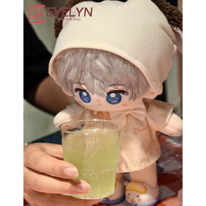 

Evelyn, милый комплект одежды для куклы 10/20 см, футболка, брюки, хлопковая одежда в горошек, топы с рюшами, шорты, наряд для любви и глубокого пространства, детский подарок