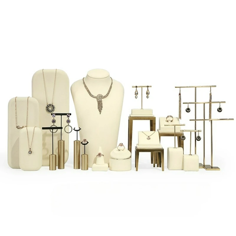 

Necklace neck display rack, jewelry display props, earrings jewelry placement rack, ring storage rack