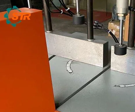 STR Multi Angle Aluminum Profile V Circular Saw Corner Brackets Tube  Cutting Machine