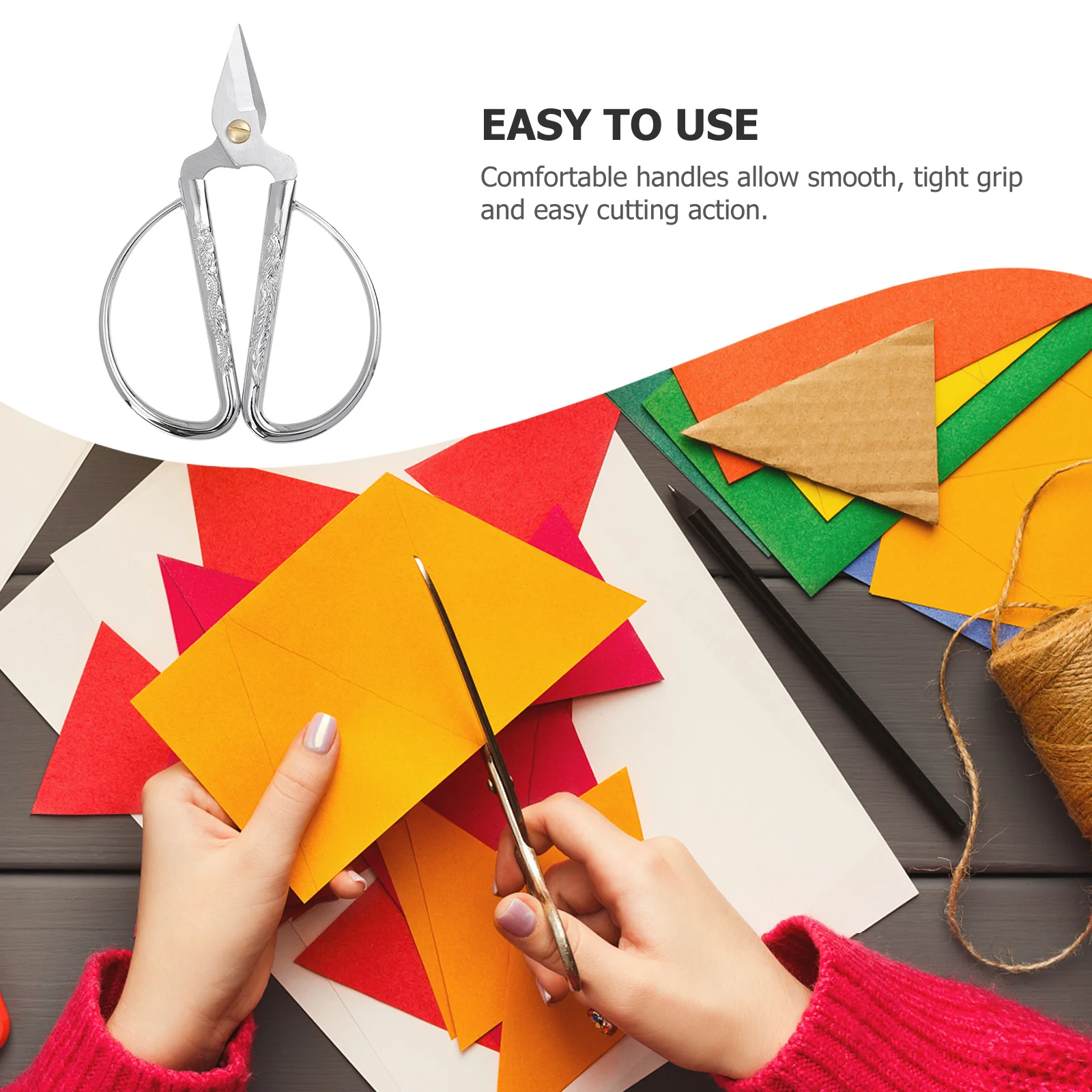 

1pc Dragon Phoenix Scissor Premium Stainless Steel Zinc Alloy Multi Purpose Fabric Shears For Sewing Embroidery Thread Cutting