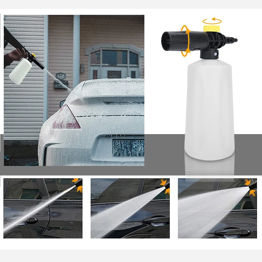 750ML Foam Gun Generator Soap Spayer Lance Cannon For Sterwins Parkside Crosser Deko Argos Qualcast High Pressure Washer