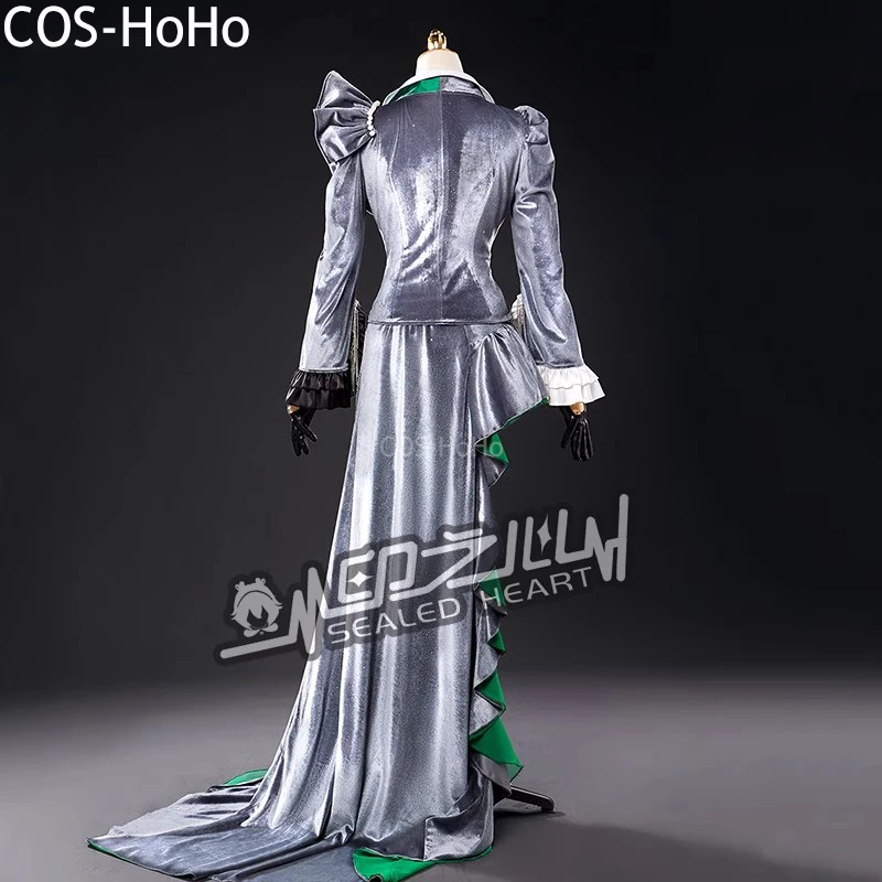 COS-HoHo Reverse:1999 Isolde Game Suit Cosplay Costume Elegant Noble Dress Uniform Halloween Party Role Play Outfit Women