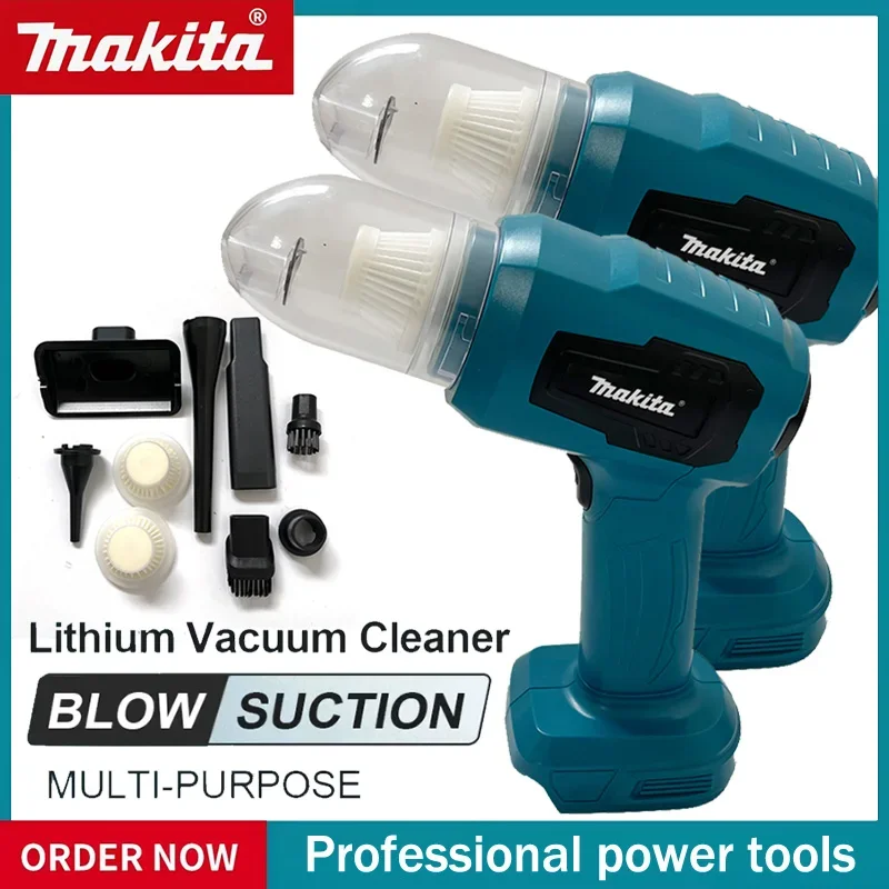 

Многофункциональный ручной пылесос Makita 18V для автомобиля, перезаряжаемый, для сбора пыли