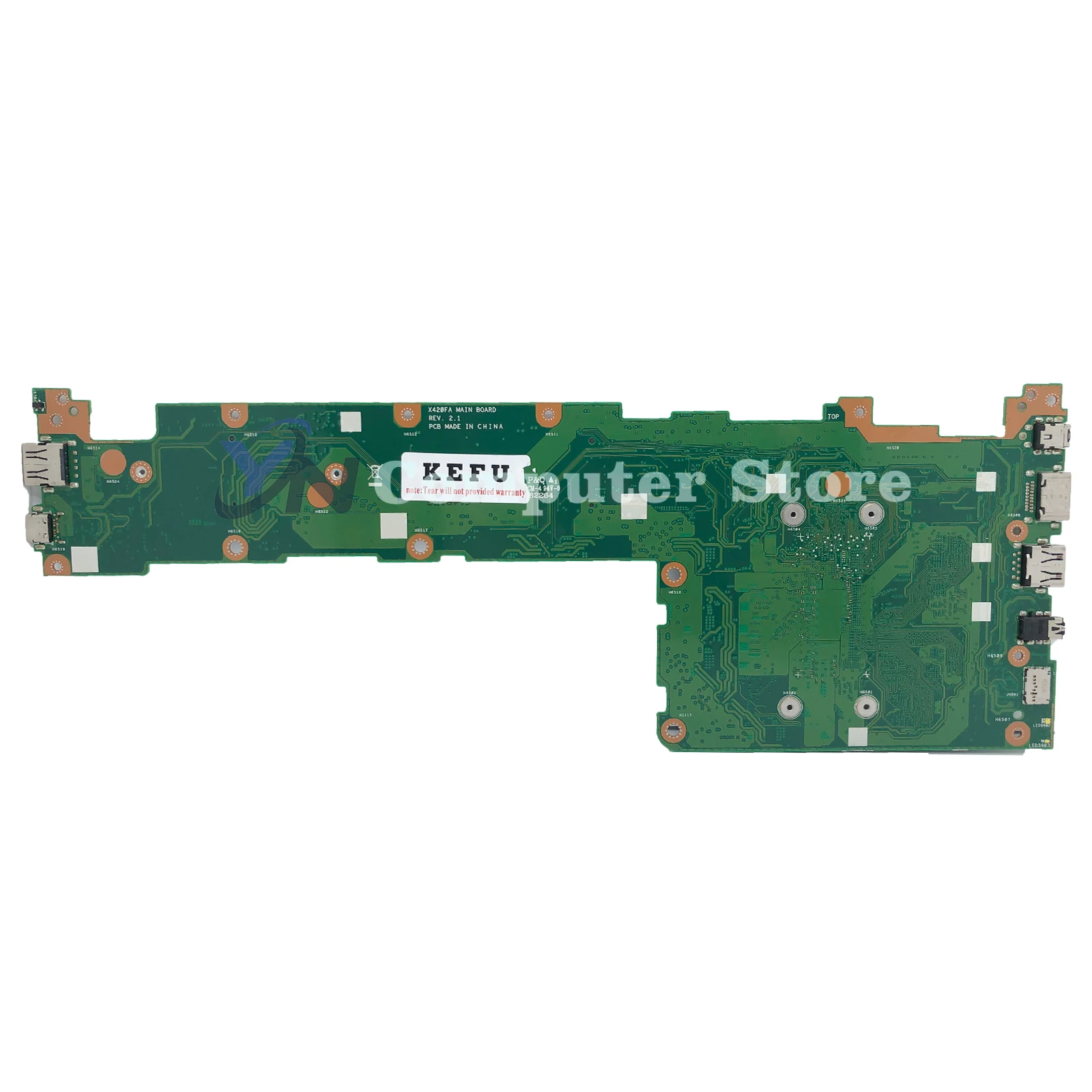 X420FA Mainboard For ASUS VivoBook 14 X420 X420F Laptop Motherboard With I3-8145U i5-8265U I7 8GB RAM 100% Tested OK