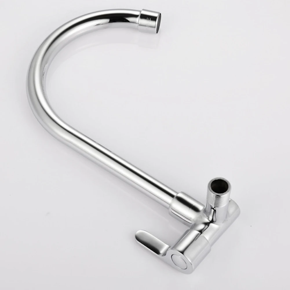 360 Degree Rotation Kitchen Sink Faucet Bathroom Fixture Flexible Water Outlet For DIY Projects Easy Install Wall Mounted Faucet