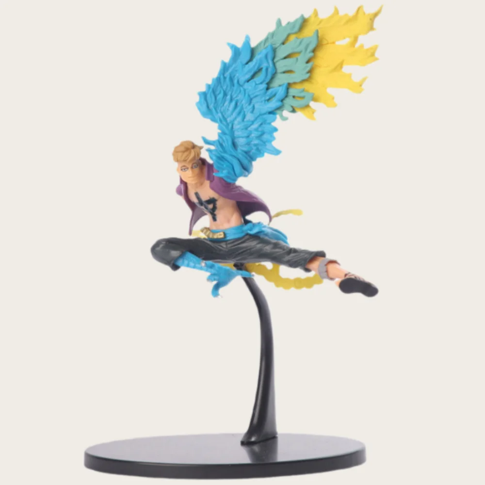Figurka anime One Piece Marco, model, statuetka, modny ornament na stół, prezent na Boże Narodzenie