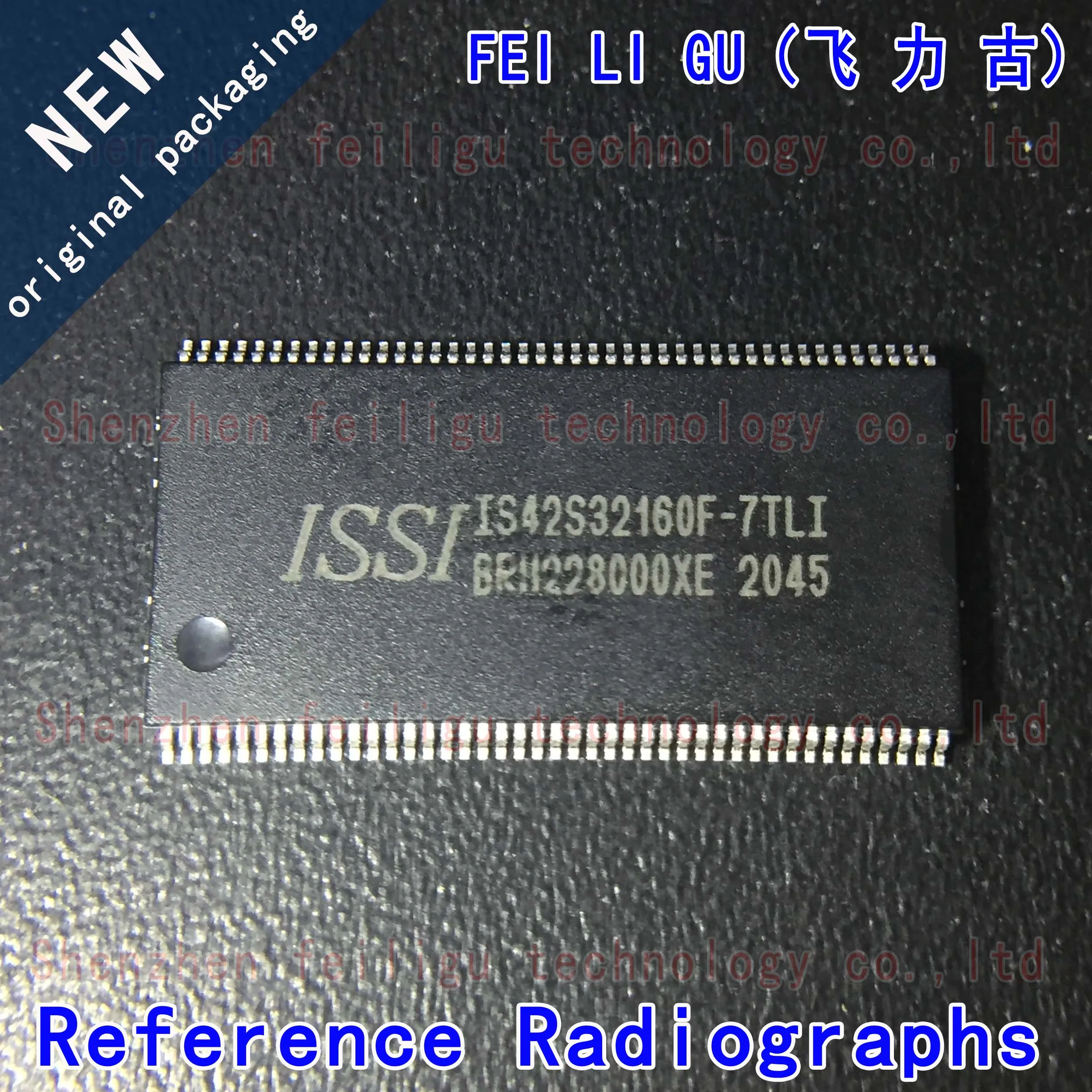 

1~30PCS 100% New Original IS42S32160F-7TLI IS42S32160F-7TL IS42S32160F-7 Package:TSOP86 SDRAM Memory 512Mb Chip