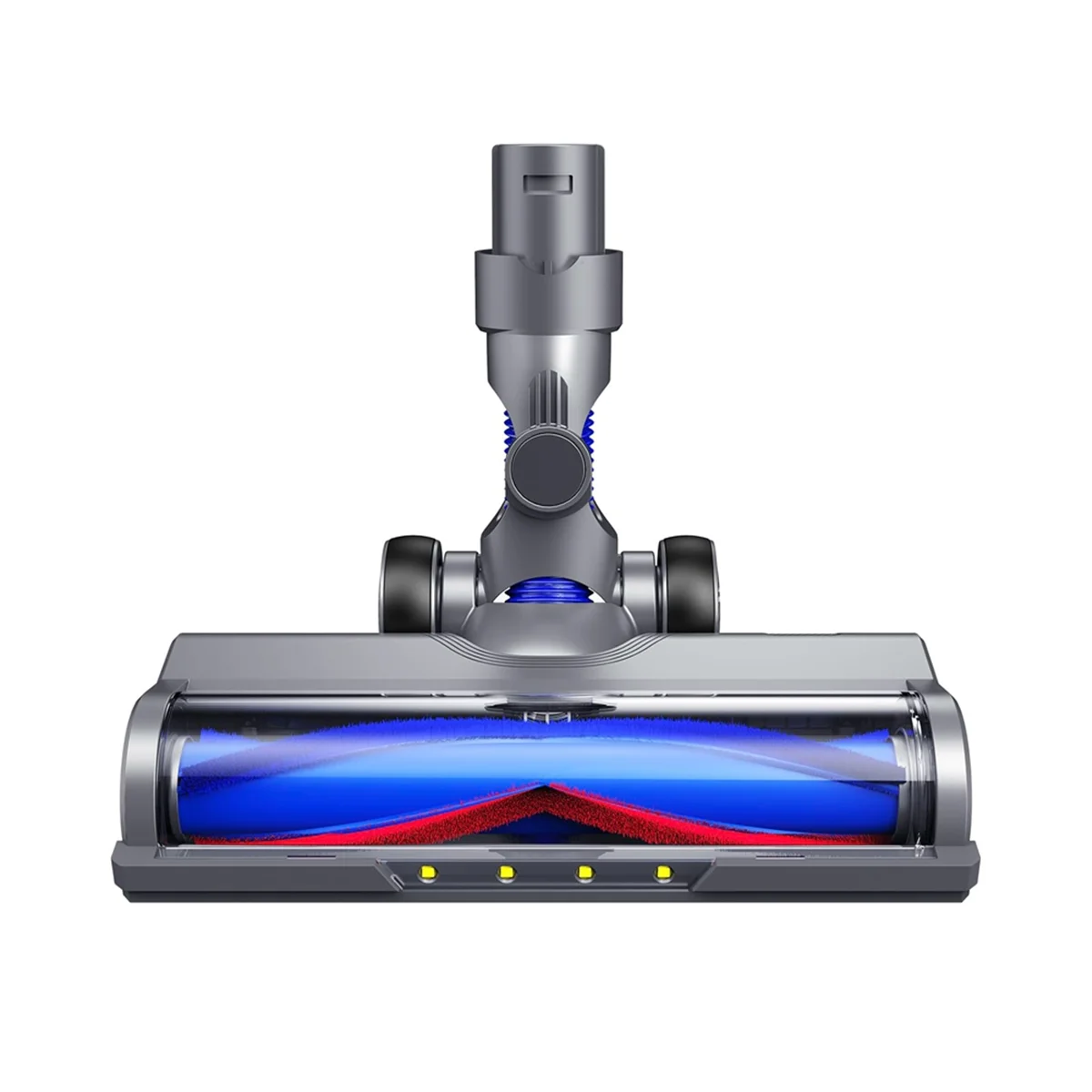 Dyson v6掃除機用フロアブラシヘッド,LEDライト付きアタッチメント,交換部品,dc59,dc61,dc62,dc74