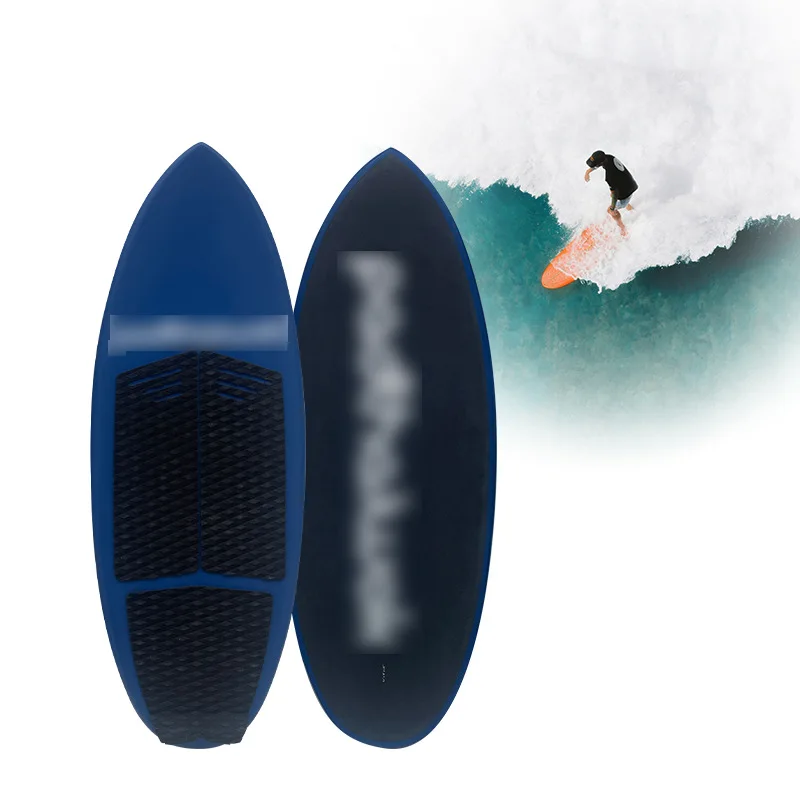 Surfplank 128 cm Wakeboard bamboehuid surfplank van koolstofvezel