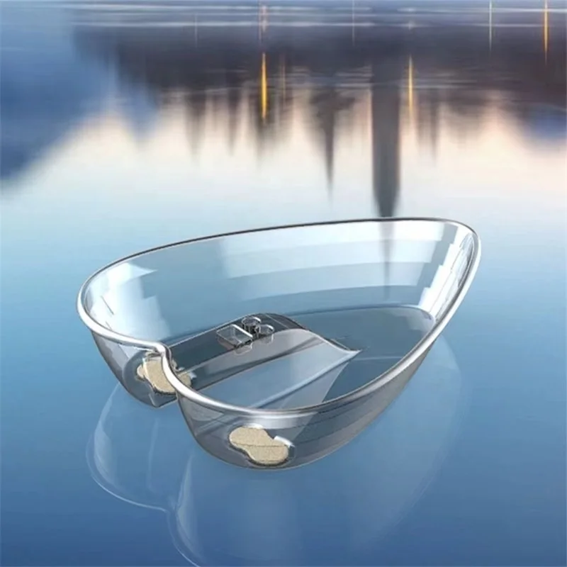 Clear crystal kayak love shape clear fishing kayak