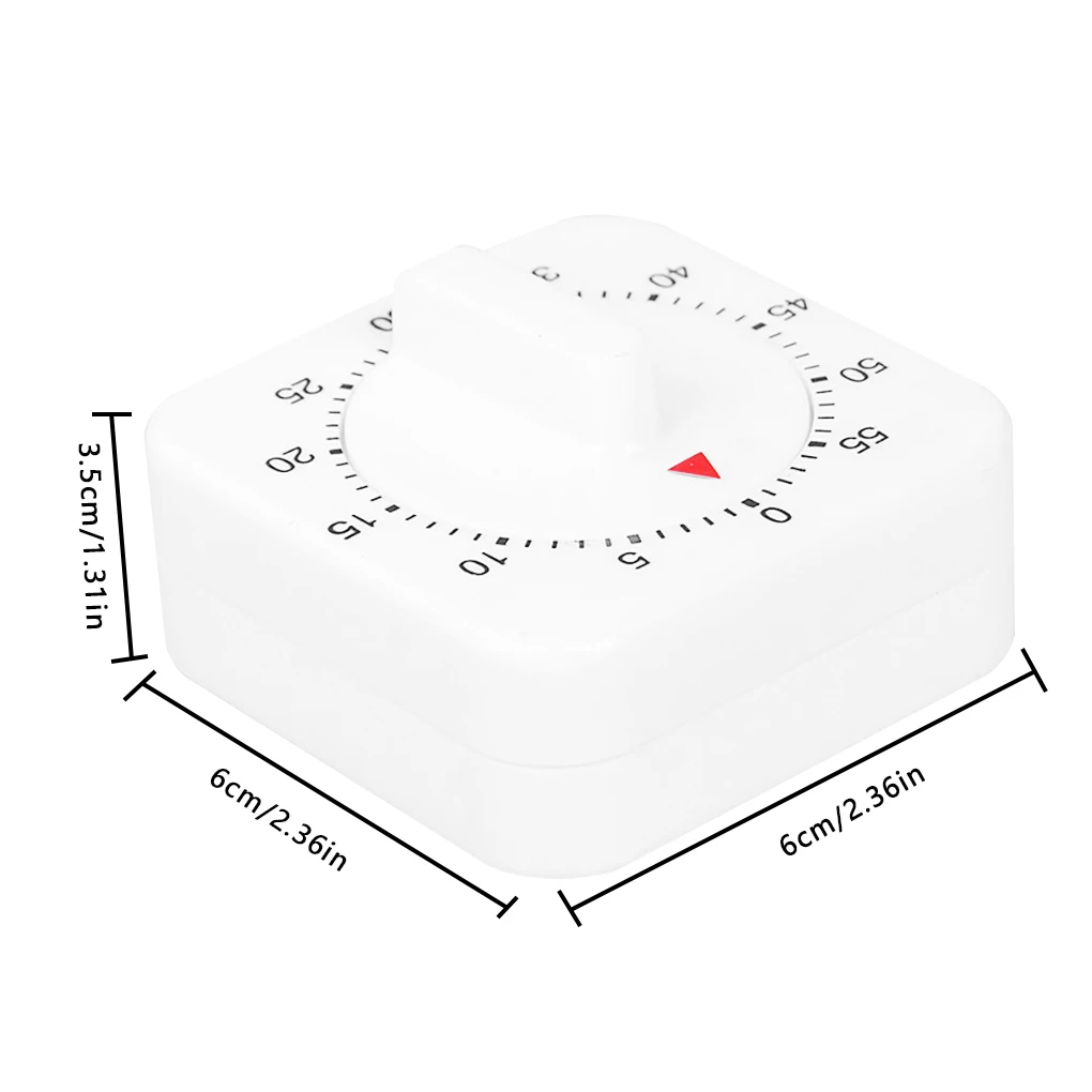 

Квадратный кухонный таймер, домашний громкий звук, напоминание, механический студенческий будильник, управление временем