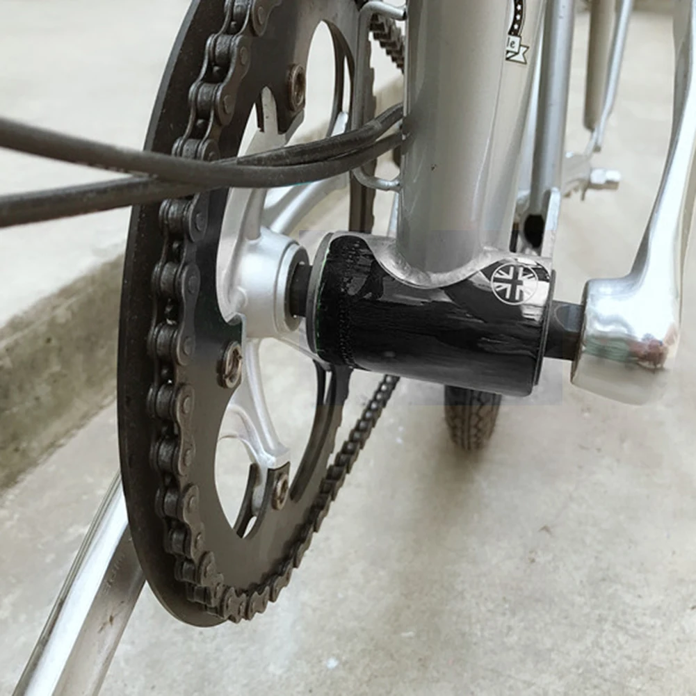 

Защитная наклейка на кронштейн, велосипедная нижняя часть, портативные пылезащитные велосипедные детали для Brompton Carbon BB, защитная накладка для рамы