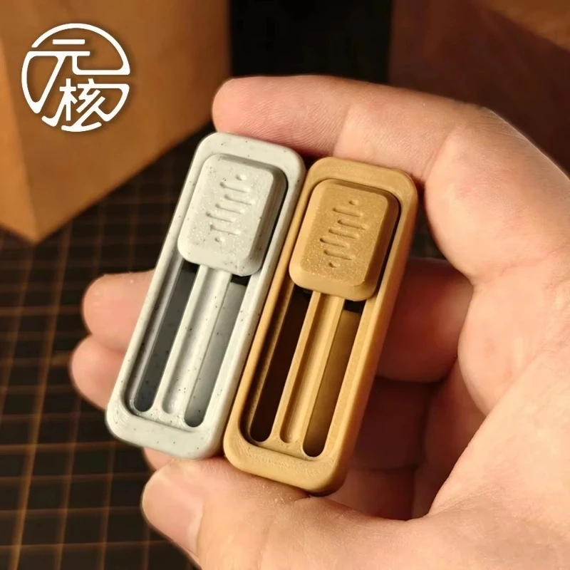 YUANHE EDC 3D Printed Crafts Magnetic Vibration Push Slider Stress Toys Anti Anxiety Handspinner Stress Relief Toy