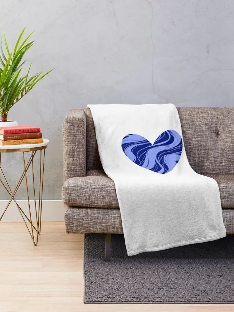 Swirl Heart 2.0 Throw Blanket christmas decoration Hair Bed Blankets