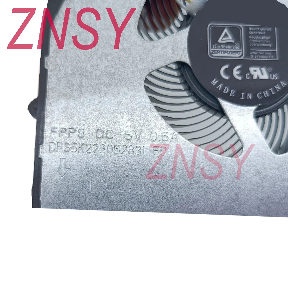 Laptop CPU GPU Cooling Fan For Gigabyte G7 KF G7KF G7KE G7GE G7MF GE-51TH263SH RTX 3060 4050 2023 DFS5K223052831 DFS5K22115371U