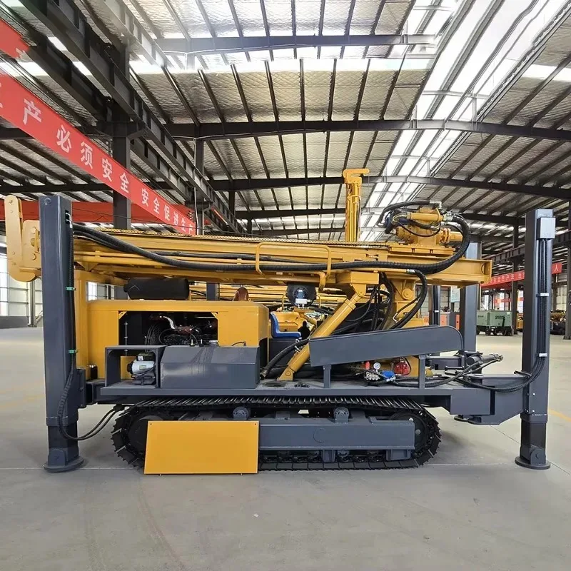 600m Rotary Core Drilling Rig Water Well Drilling Machine Borehole Drill Equipment for Household Farm Use