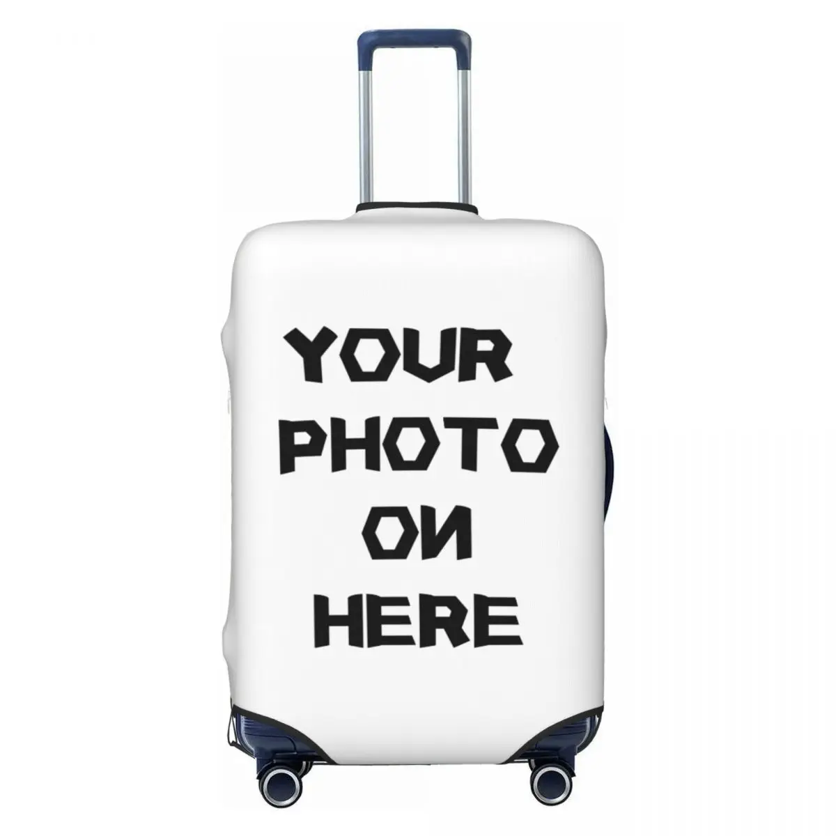 Custom Customize Pint Suitcase Cover Vacation Business Elastic Luggage Case Protector
