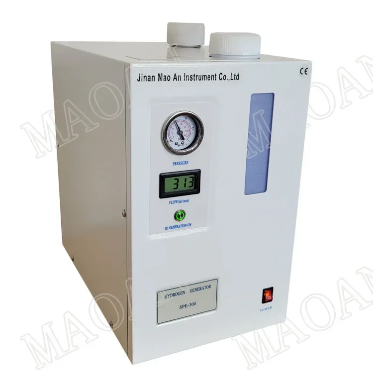 Cheap MAOAN PEM Hydrogen Generator SPE-300 99.999% Purity 0-10bar Pressure 220/110V Long Service Life Factory Supply