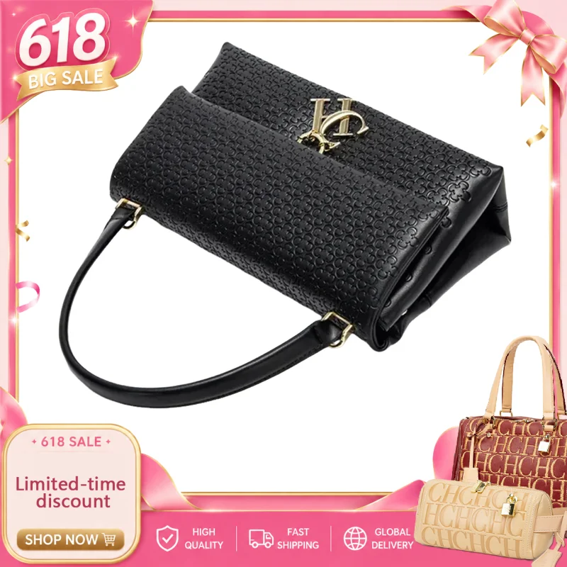 

CH Detachable With Cover Chain Bag High Quality Women's Luxury Brand Bags Fashion Simple New Large Capacity Women's Shoulder Bag