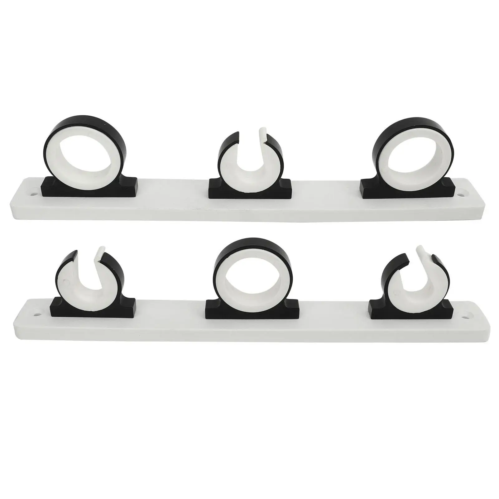 

Fishing Pole Holder Fishing Rod Holder Aluminum Flexible Installation Universal Fit for marine Yacht Truck RV Fishing Rod Holder